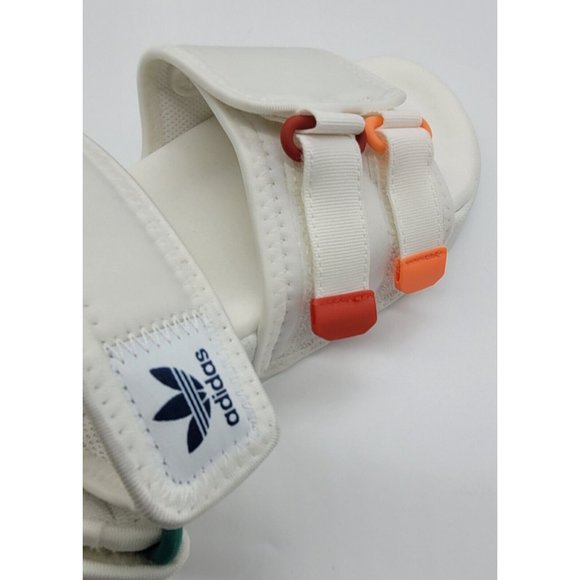 Adidas Originals Adilette 4.0 Sandal \'White Scarlet True Orange\' GZ8828 main image 7